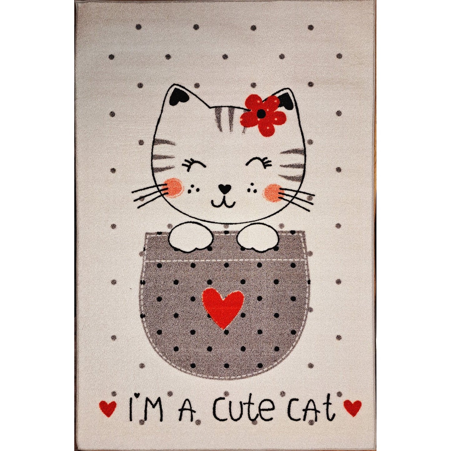 HILAL KIDS RUG gyerekszőnyeg, CUTE CAT