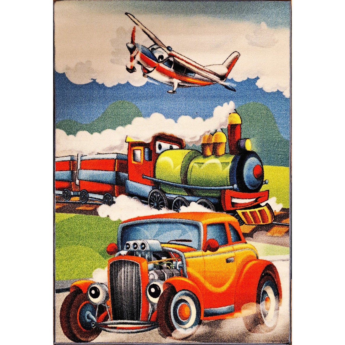 HILAL KIDS RUG gyerekszőnyeg, HOT ROD